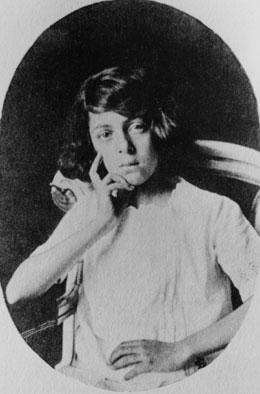 Rita Levi-Montalcini as a child. Or maybe her twin sister, Paola.