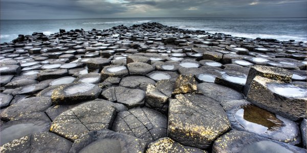 Hexagonal Columns: The Giant's Causeway