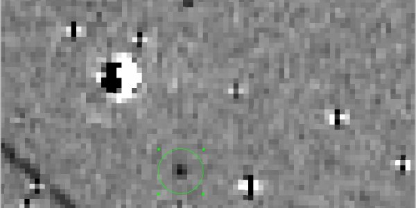 A Picture Of The James Webb Space Telescope, Taken With An Earthbound Telescope.