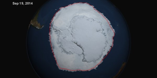 20 Million Square Kilometers - Antarctic Sea Ice New Record Maximum