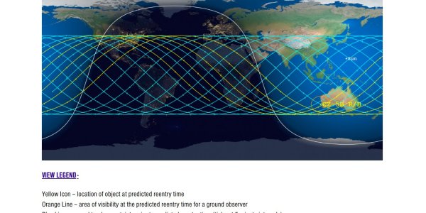 Rocket Booster For China's Tianhe Space Station Will Re-Enter Uncontrolled. Don't Worry About It.