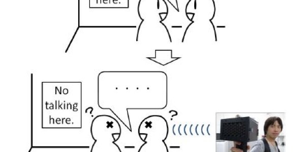 SpeechJammer Gun Shuts People Up Remotely