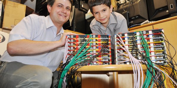 Supercomputer Built From Lego Blocks And Raspberry Pi ARM Boxes